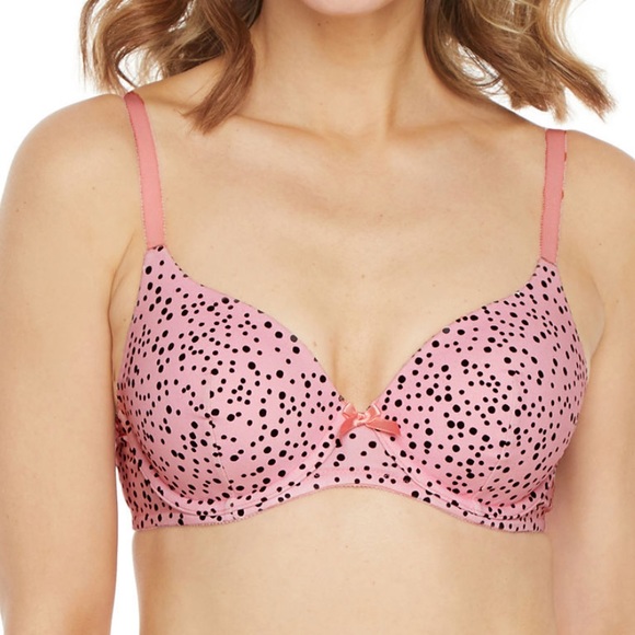 NWT ambrielle cotton push up Demi b/w - Picture 6 of 9